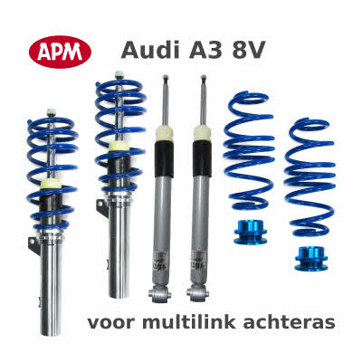 Schroefset A3 8V (2012-) met multilink as