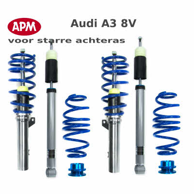 A3 8V Schroefset voor starre achteras